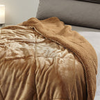 Κουβέρτα Αιγαίον My Blanket 130x180 / Tobago Brown